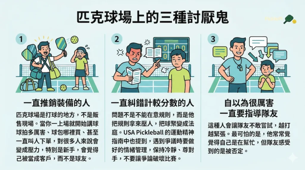 匹克球場上的討厭鬼